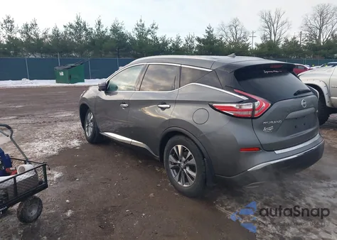 2015 Nissan Murano Sl из США, поврежденный, VIN 5N1AZ2MH4FN217466